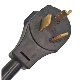 Fullsky FC-103L631 Power adapter Cord Dryer plug 3-Prong Male NEMA 10-30P to L6-30R Locking Female 30A 250V