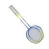 2Pcs Badminton Racket Yellow Light Frame Large Sweet Spot Anti