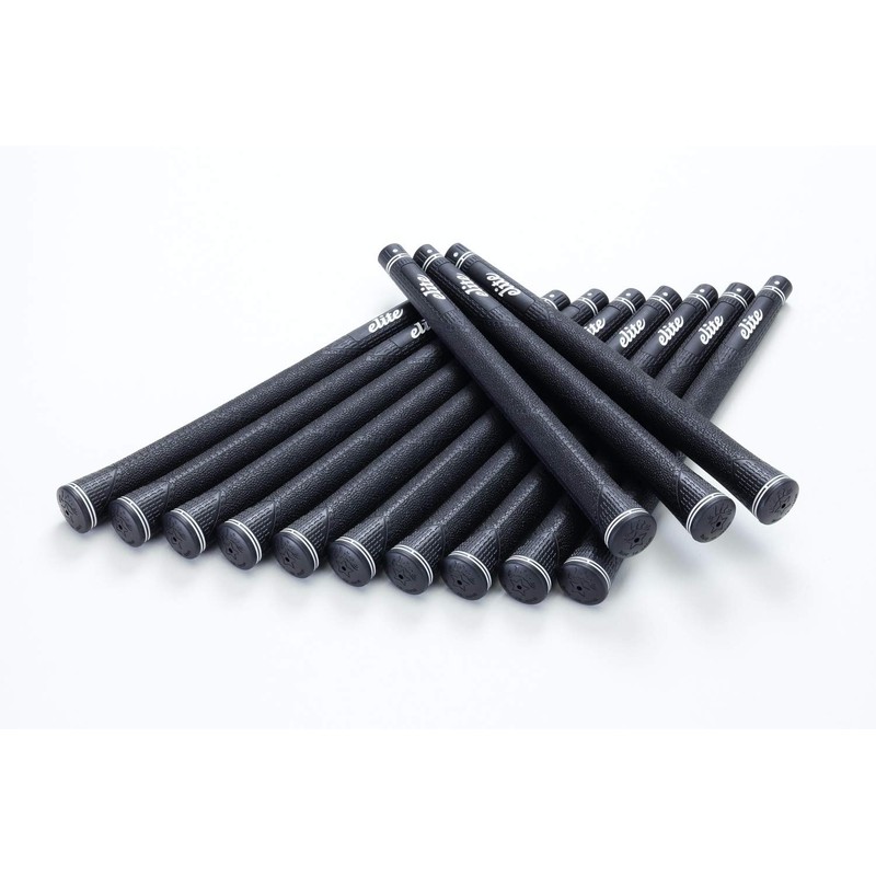 elitegrips CX46 Golf Grips, Set of 13, Berlina Black with