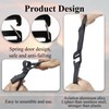 2PCS G Hook Buckles Tactical Adjustable Webbing G Shaped Wave