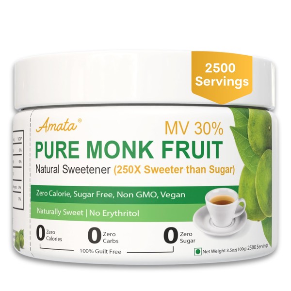 Amata | Pure Monk Fruit MV30% - Sugar Sweetener -