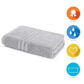 Lavea Sauna Towel, 80 x 200 cm, Terry Series Elena, Silver
