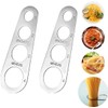 Pack of 2 Stainless Steel Spaghetti Pasta Measuring Tool with