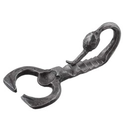 Hand Forged Scorpion Beer Bottle Opener Heavy Duty Medieval Bottle Opener Wrought Iron Beer Cap Bottle Opener, Handmade Bottle Opener, Antique Black Beer Bottle Opener by Living Ideas