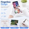 Thfaeyta 6 Pairs Fingerless Cotton Gloves Moisturising Adults Reusable White