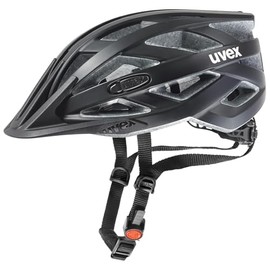 uvex i-vo cc - Lightweight Bicycle Helmet for Men and Women - Individual Size Adjustment - Expandable with LED Light - Matte Black - 56-60 cm
