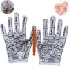 2 Pcs Reflexology Tools Facial Reflexology Tool Reflexology Hand Gloves