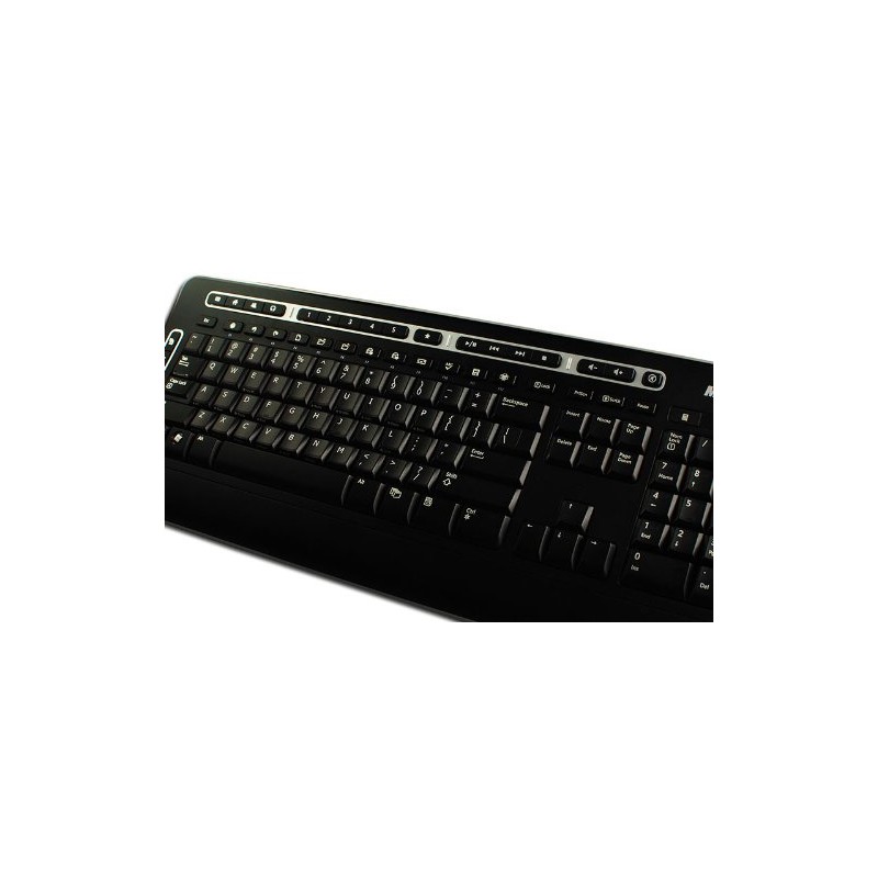 ENGLISH US ON BLACK BACKGROUND NON-TRANSPARENT KEYBOARD STICKERS