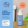 Squatty Potty Toilet Tissue Paper Foam Instant Wet Wipe Alternative