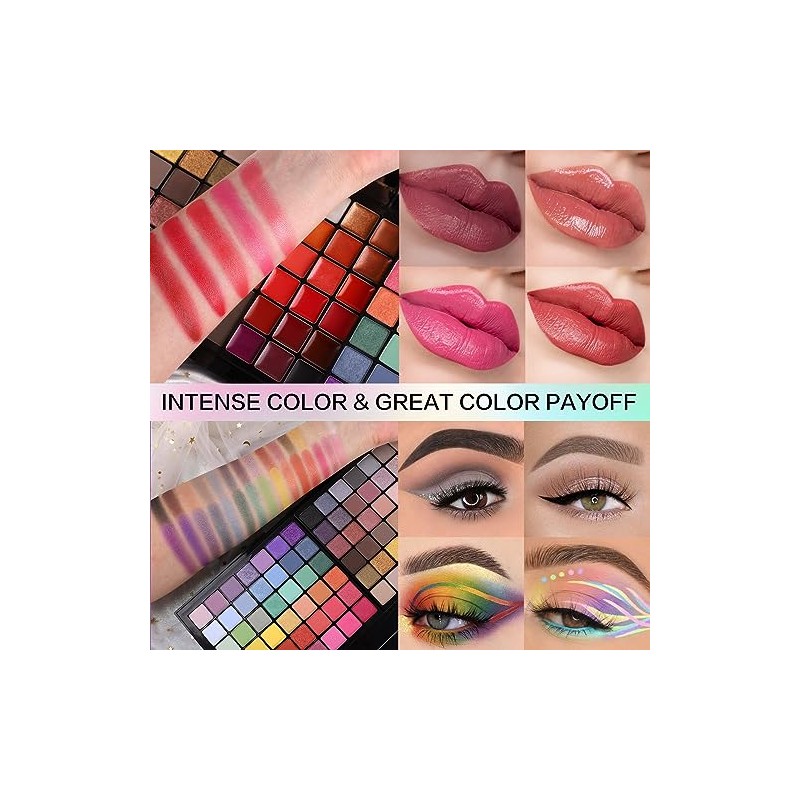 CHARMCODE- Kit de Maquillaje Todo en Uno para Mujeres, Set