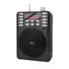 QFX Hooked BT-279 3" Rechargeable PA Speaker System +USB/SD/FM/LED +