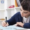 SCRIBBLEDO Dry Erase Graph Whiteboard 9" x 12" Double Sided