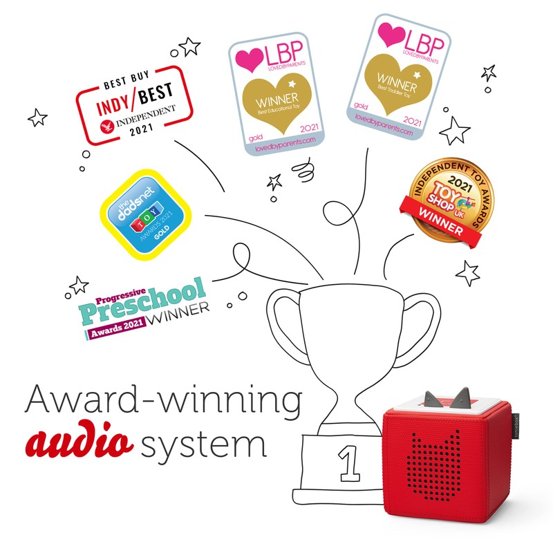 tonies Favourite Classics Pride Rainbow Audio Character - Audiobooks for