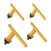 4 PCS Drill Chuck Key Set Carbon Steel T Shape