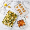 Country Kitchen Nonstick Stackable Bakeware Set - Deluxe Heavy Duty,