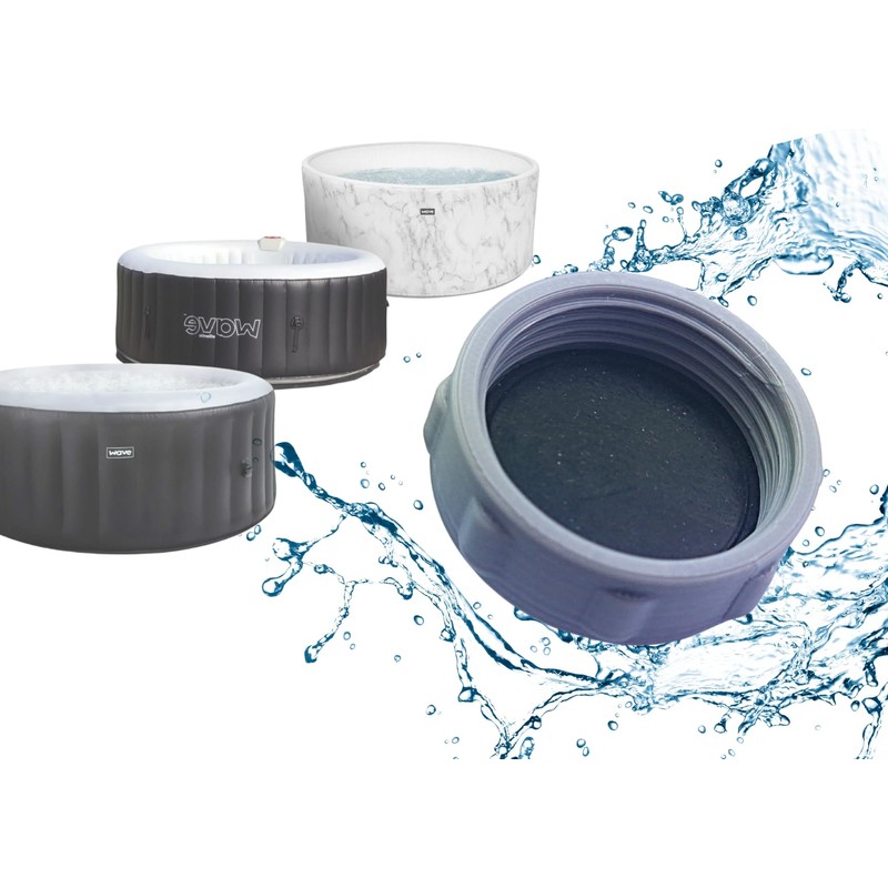 Hot Tub Drainage Cap Compatible with Wave Spa Hose Pipe
