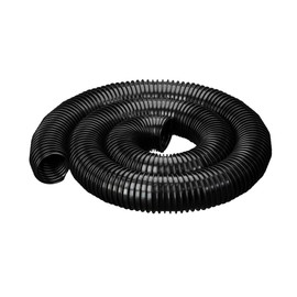 25mm Black Pond Corrugated Flexible Hose Pipe 1 Metre