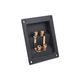 Speaker terminal Gold Plated Banana Plug 4–Pin