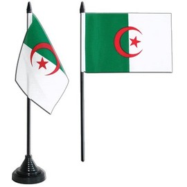Algeria Table Flag 4 x 6 inch