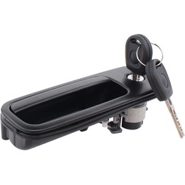 Bohaner Tailgate Handle with Lock Tailgate Handle for VW Golf 4 Polo Lupo 6X1 6E1 6N Caddy III Sharan Transporter T5 T6 1H5 1J1 1J6827565B