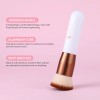 Brochas De Maquillaje Ducare Foundation, Brocha Sintética Pa Color Blanco