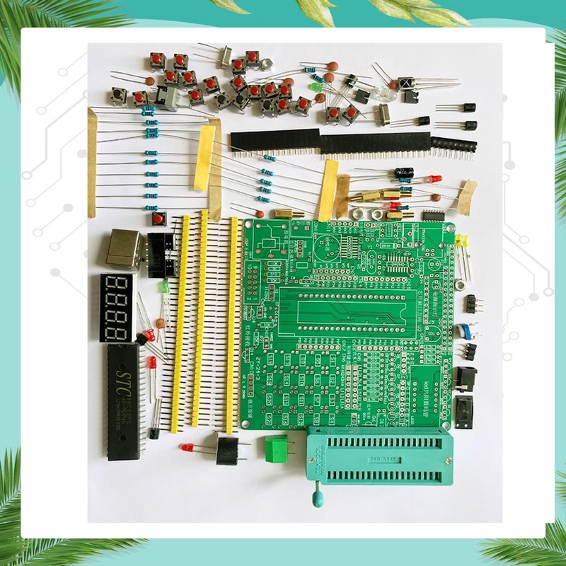 HUAGZIMO Basic Starter Kit 51/52 MCU Demo Board Development Board