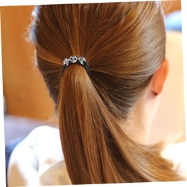 Healeved 5sets Hair Tie for Women Girls Elastic Hair Bands Decorative Bracelets 6pcs*5