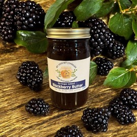 My Country Cupboard No Sugar Blackberry Butter made with no artificial sweeteners
