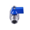 1/2 inch mini ball valve, shut-off valve, made of 304
