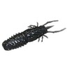JACKALL Worm, 1.9 inches (48 mm), Holo Lame Black