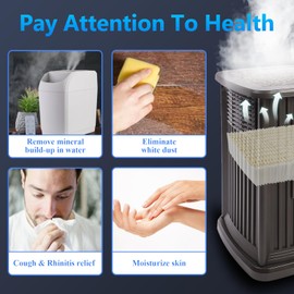 1043 Super Humidifier Wick Filter Replacement for Essick Air AIRCARE EP9500, EP9700, EP9800, EP9R500, EP9R800, 821000, 826000, 826800, 831000 and Bemis Space Saver 800 8000 Series Humidifiers