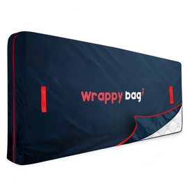Wrappybag – Waterproof Mattress Cover in Oxford Polyester – Storage Bag with 4 Carry Handles – Ideal for Moving, Storage & Transport – 70 x 140 cm