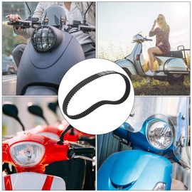 Timing Belt Replacement Rubber 5M 550-15 Robust Timing Belt Toothed Belt Gear, Large Transmission Effect, Excellent Heat Resistance Rubber Toothed Belt for E Scooter Replacement Accessories