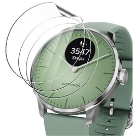 KUSINHOKA 3 Pack Screen Protector for Withings Scanwatch 2 42mm,HD Clear Scratch Resistant Bubble Free Easy Installation，Ultra Thin TPU Full Coverage Flexible Soft Film