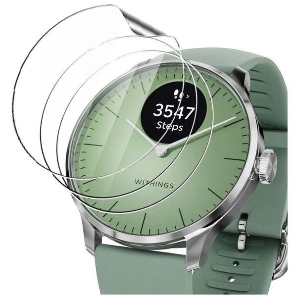 KUSINHOKA 3 Pack Screen Protector for Withings Scanwatch 2 42mm,HD