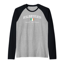 Kilbeggan Ireland Raglan Baseball Tee