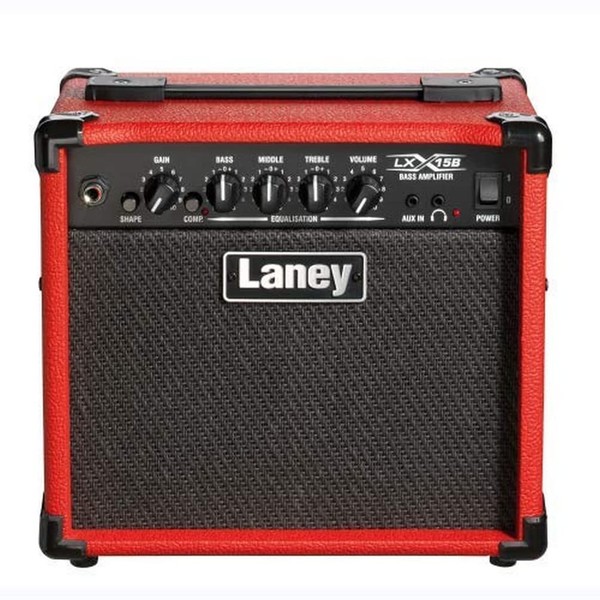 Laney LX15B-RED Bass Guitar Combo 15W 2 x 5 Inch