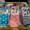 DoubleFill 200 Pcs Plastic Sock Hangers, Long Non Slip Sock
