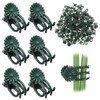 50pcs Plastic Clips Reusable Holder for Stems Support Clip