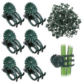 50pcs Plastic Clips Reusable Holder for Stems Support Clip