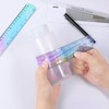 LIQWEI Pack of 2 Rulers Flexible 30 cm, Ruler Flexible