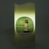 LED Electronic Candle Light Projector Light Flameless Candle Garden Home