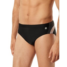 Schiesser Men's Briefs Swimming Trunks, black