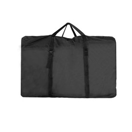 Uranshin 600D Oxford Fabric Large Outside Chair Storage Bag, Black, 43.3 x 29.13 x11.02 inches, Zipper Closure, Portable, Durable, Ideal for Zero Gravity, Reclining, Camp, Beach, Wheelchair Chairs