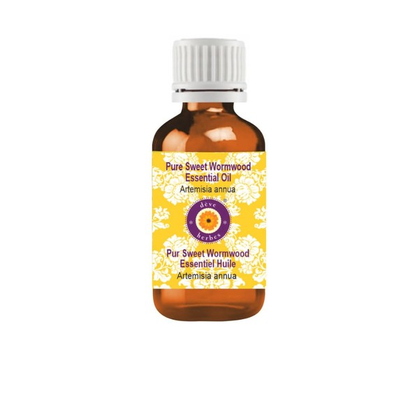 Deve Herbes Pure Sweet Wormwood Essential Oil (Artemisia annua) 100% Natural Therapeutic Grade Steam Distilled 15ml (0.50 oz)