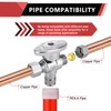 (Pack of 5) 1/4 Turn Dual Pex-A Cold Expansion Inlet