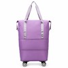 Rolling Travel Storage Bag for Trips – Foldable Adjustable Design