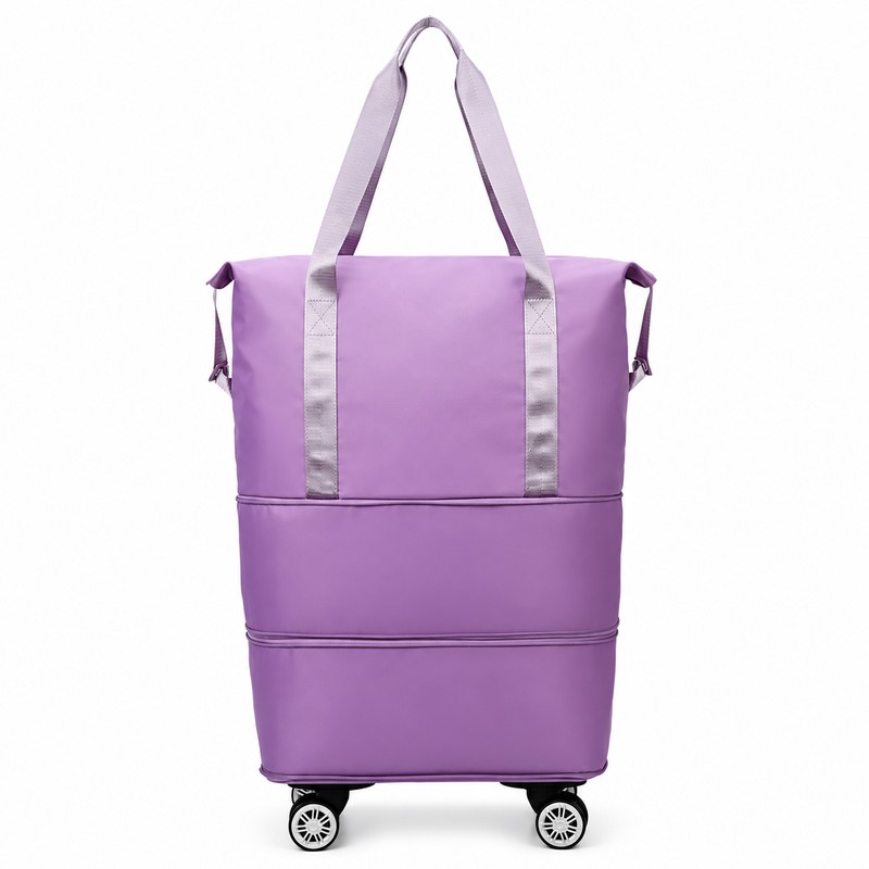 Rolling Travel Storage Bag for Trips – Foldable Adjustable Design
