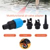 ZAWELIYO Paddle Air Valve Adapter 4 Air Nozzles Lightweight Portable