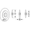 KS Tools 103.5001 Replacement Cutting Wheel for Pipe Cutter, Metal,
